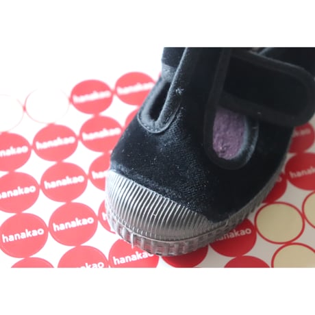 Cienta   Velcro Tstrap Shoes  (Black ベロア)