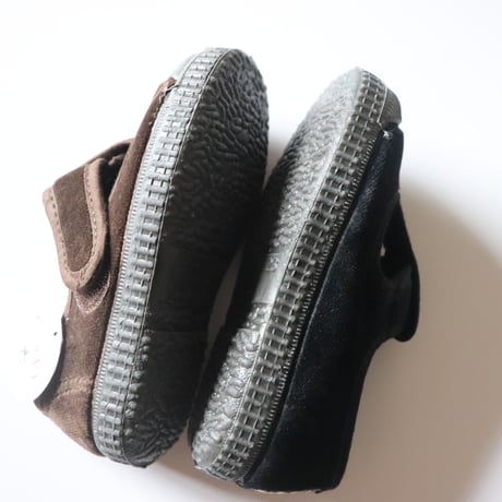 Cienta   Velcro Tstrap Shoes  (Brown ベロア)