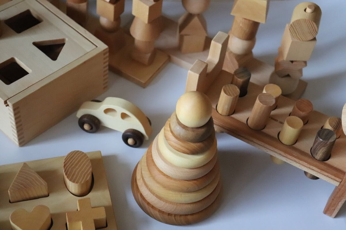 wooden story STACKING TOY | hanakao