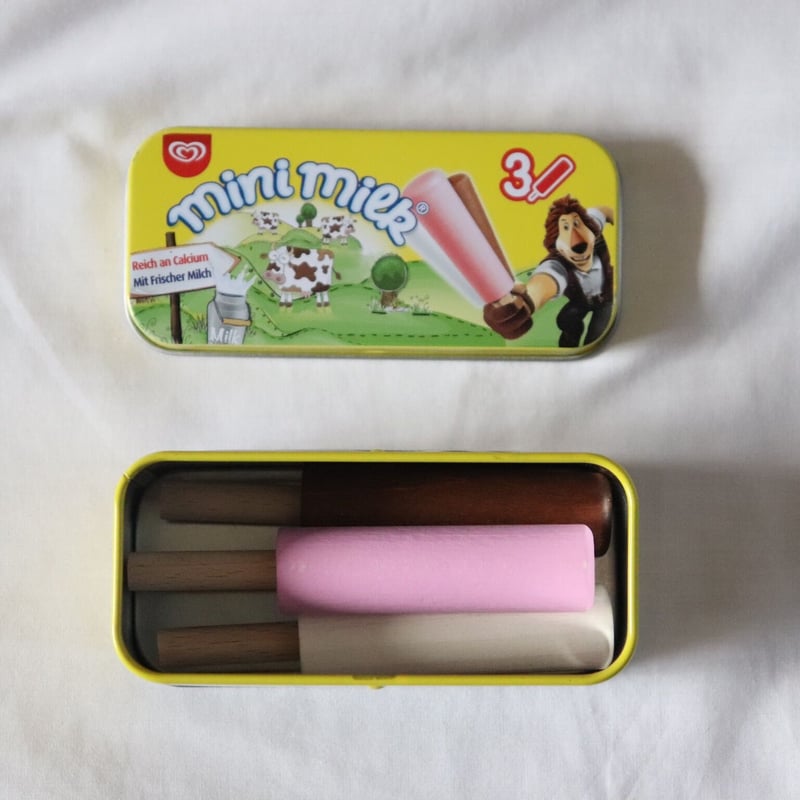 Erzi Ice Cream Mini Milk in a Tin | hanakao
