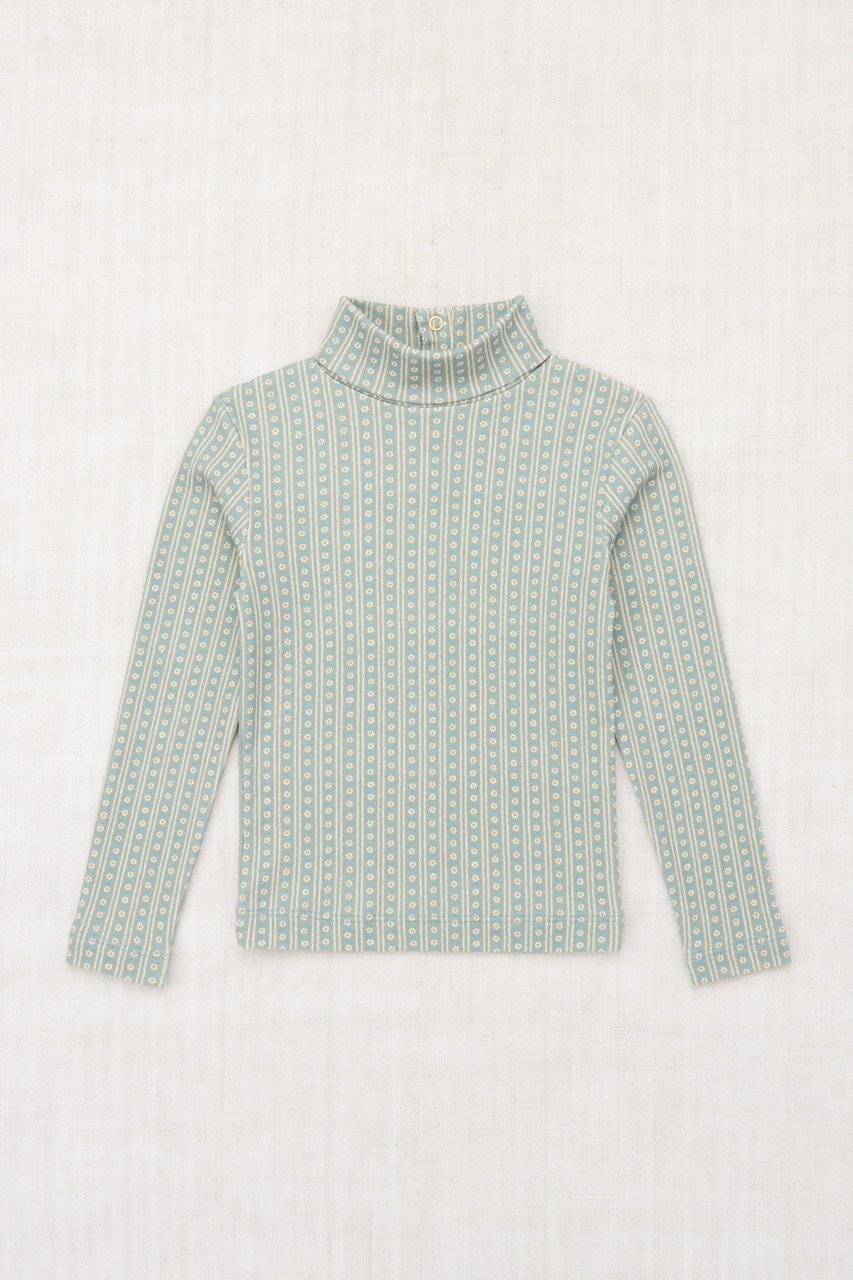 トップス Misha&Puff Turtleneck Basil Railroad 3y Misha&Puff Turtleneck Basil Railroad 3y