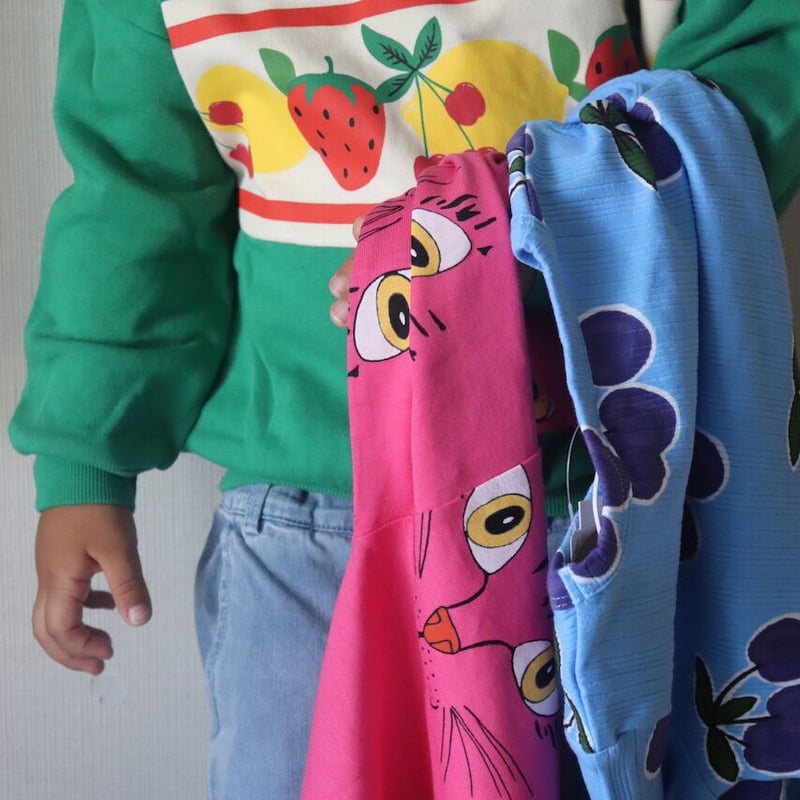 Mini Rodini PLUM LONG SLEEVE TEE | hanakao