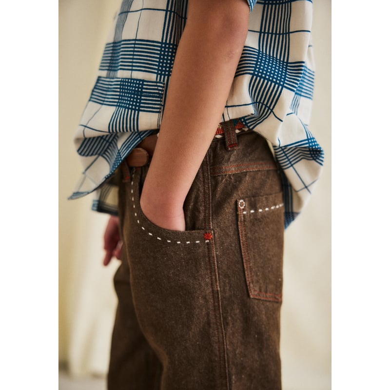 Misha&Puff Slim Flared Jeans/Earth | hanakao