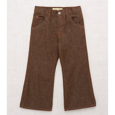 Misha&Puff  Slim Flared Jeans/Earth