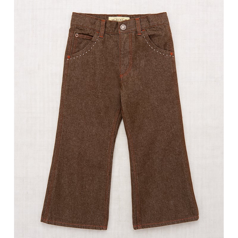 Misha&Puff Slim Flared Jeans/Earth | hanakao