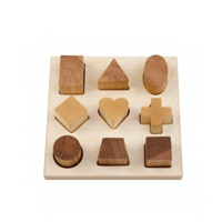 wooden story  SHAPE PUZZLE BOARD