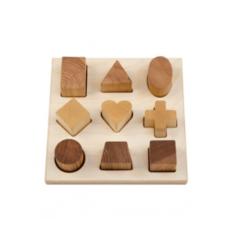 wooden story  SHAPE PUZZLE BOARD
