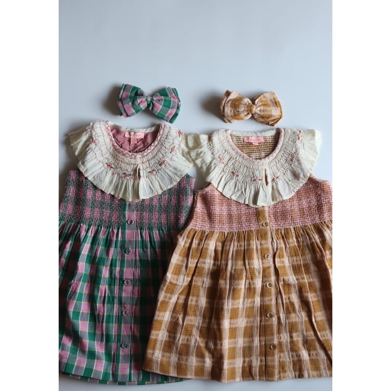 Bonjour Ibiza Top + hairclip Caramel honeycom