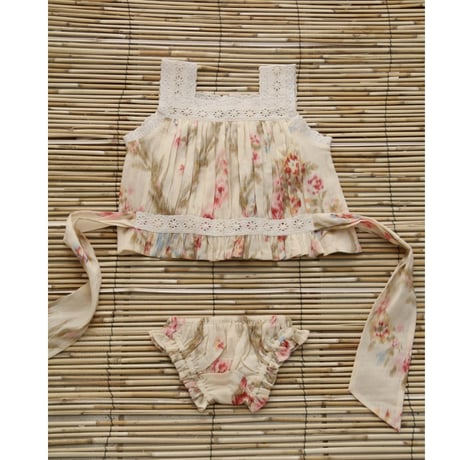 Bonjour   Set top&panty antoinette print pique