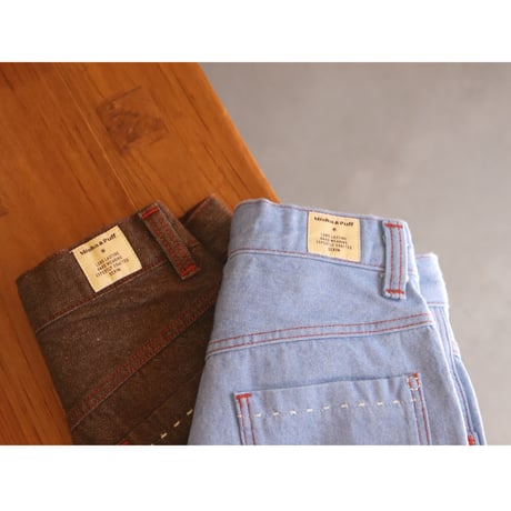 Misha&Puff  Slim Flared Jeans/Baby Blue