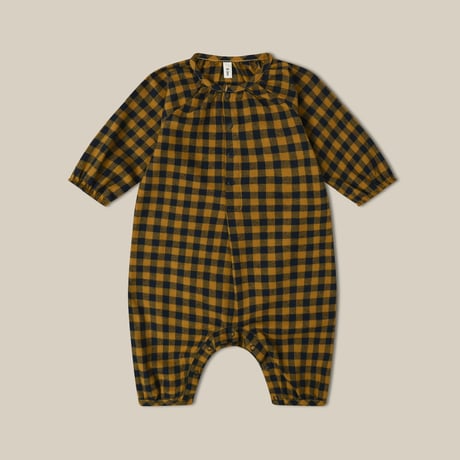 ボトムス organic zoo Gingham Frill Culottes organic zoo】Grid Check Wheat Frill Culottes |