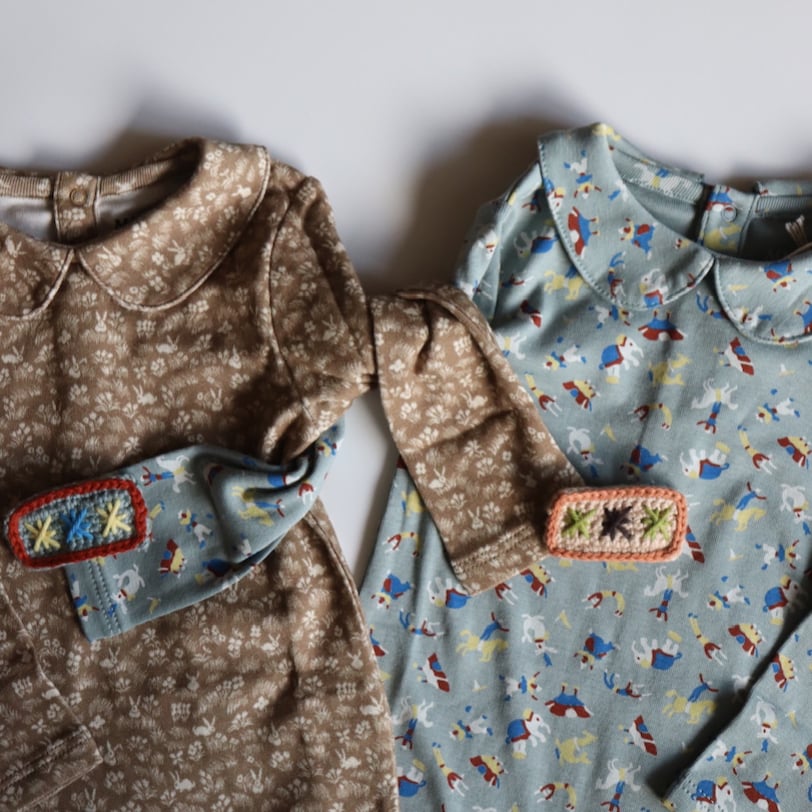 新品)misha &puff Baby Petit Collar Onesie