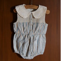 Bonjour  Romper Transat stripe