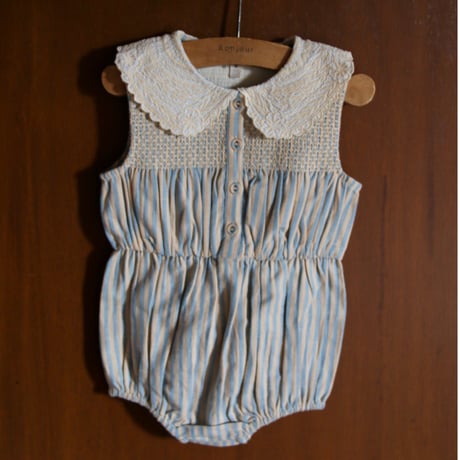 Bonjour  Romper Transat stripe