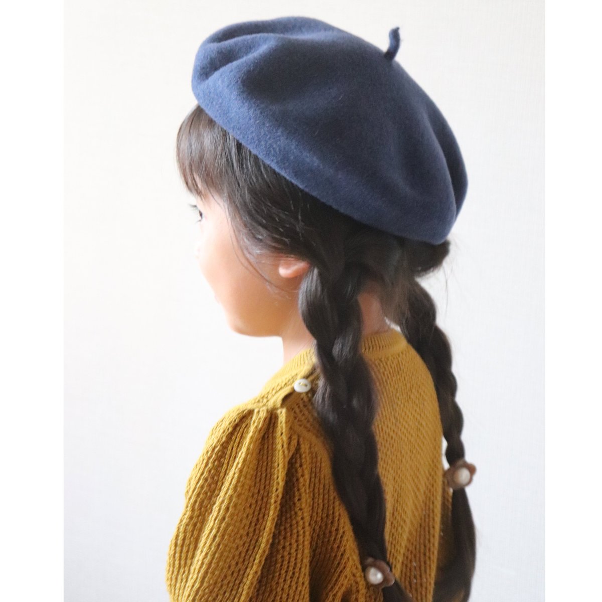 【試着のみ】Kalinka Kids　Beret　ベレー帽　24aw　1-3y fit=scale-down,w=1200