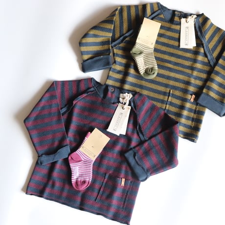 nixnut  Stripe Socks (Violet stripe)