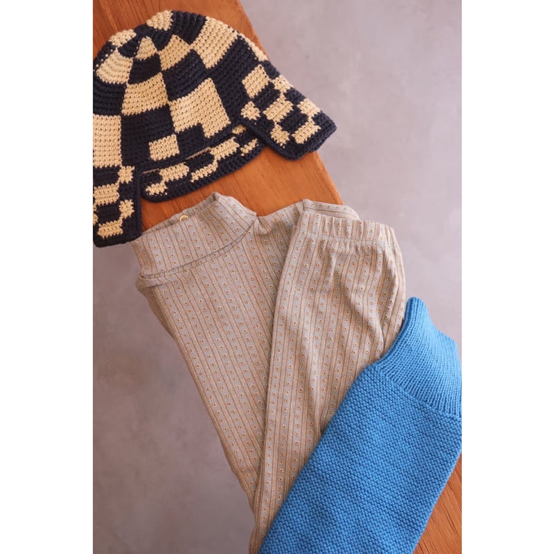 帽子 mishaandpuff misha&puff□Pointy Peak Hat□Prime Zig Zag Pointy Peak Hat