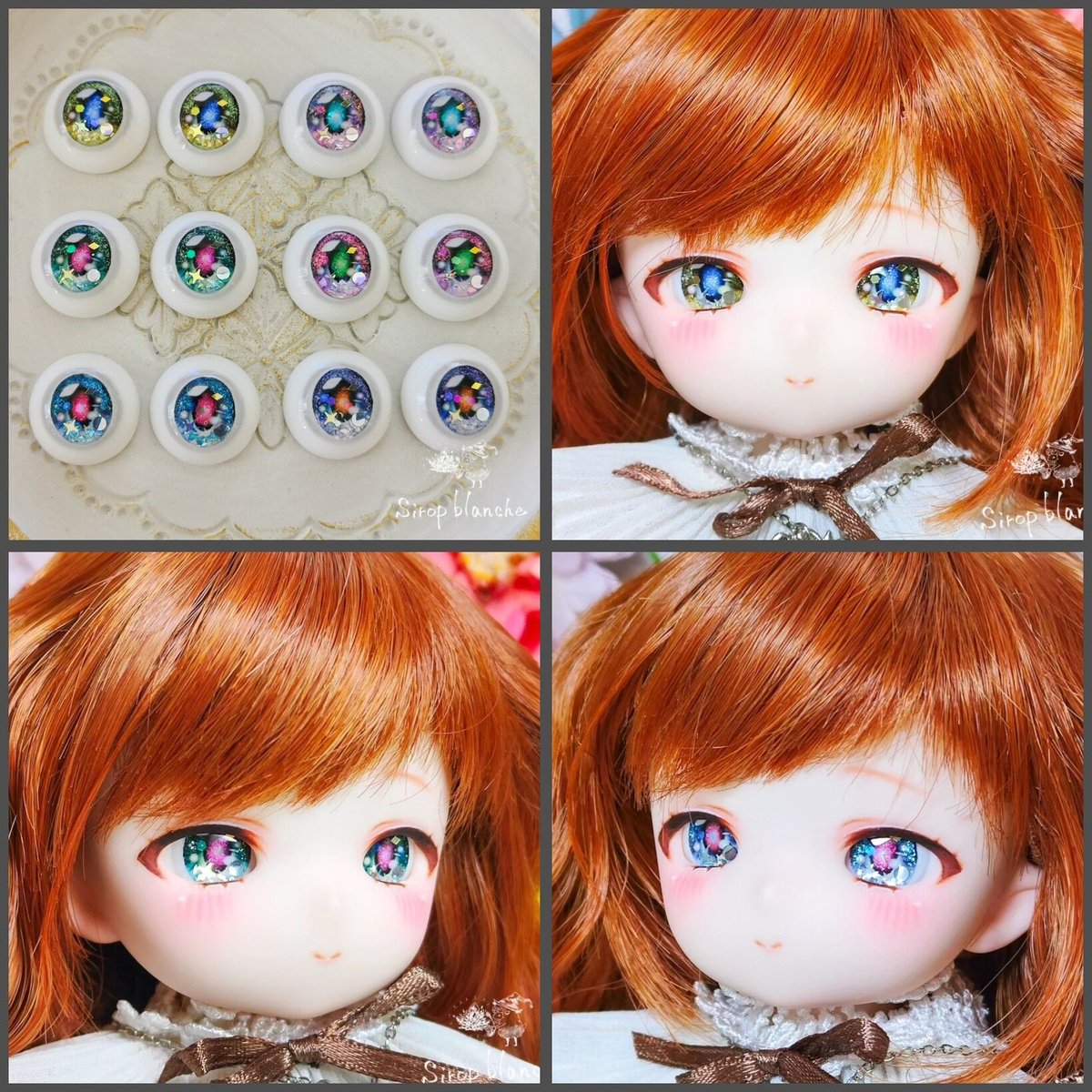 【受注生産】 レジンアイ 8mm 【オーロラアイ】-Part1- 受注生産】 レジンアイ 8mm 【オーロラアイ】-Part1- - メルカリ