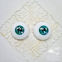 《受注》キラメキ＊グリーン/16～20mm【レジンアイ】