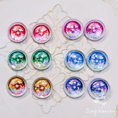 10mm(虹彩大) あの日の空【即納カボションアイ】