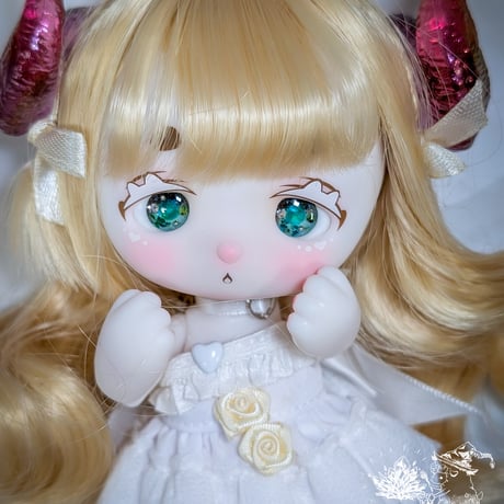 [Sweet Palette]チョコミント-ミントブーケ-＊13～15mm【レジンアイ】