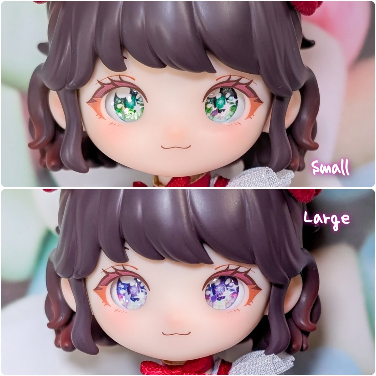10mm(虹彩小) アニホロCB【即納カボションアイ】 | Sirop blanche