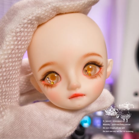 『淡あわドロップ』ハニーレモン/13～15mm【レジンアイ】