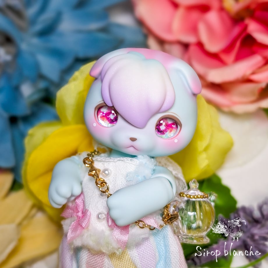 8mm(虹彩大) あの日の空【カボションアイ】 | Sirop blanche