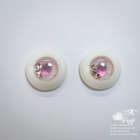『淡あわドロップ』ピーチ/8～12mm 【レジンアイ】
