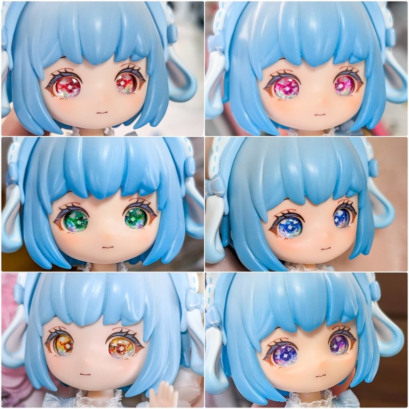 10mm(虹彩大) あの日の空【カボションアイ】 | Sirop blanche