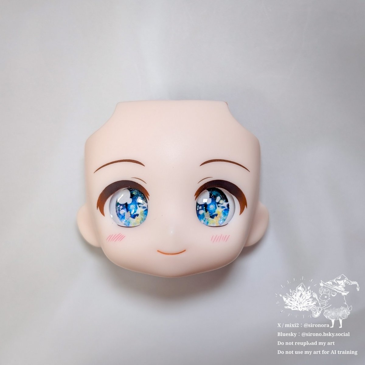 10mm(虹彩大) アニホロCB【即納カボションアイ】 | Sirop blanche