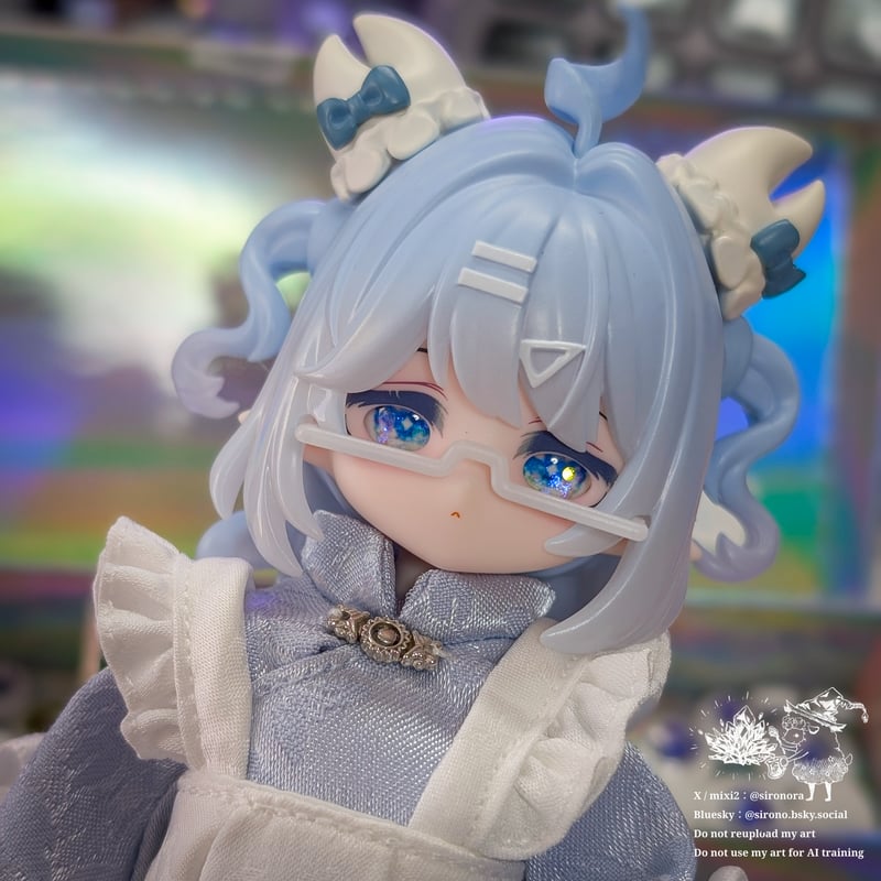 8mm(虹彩小) あの日の空【即納カボションアイ】 | Sirop blanche