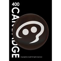 缶バッジ(76mm・安全ピン)／symbol（黒）