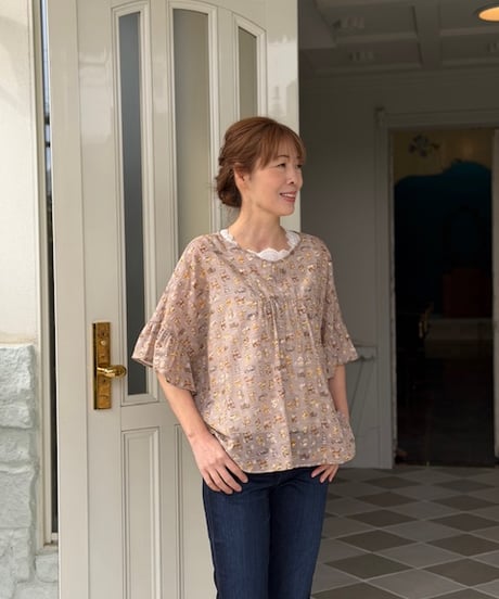 【3L】kitten HIRARA blouse
