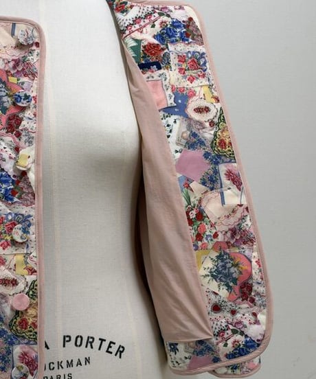 【3L】GARACHIGAI quilting  blouson・handkerchief