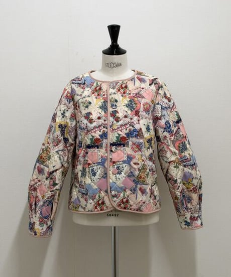 【3L】GARACHIGAI quilting  blouson・handkerchief