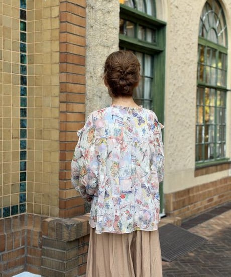 【3L】GARACHIGAI blouse
