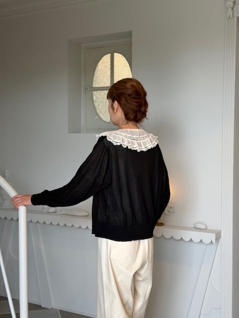 yukiemon パフィーベストカーディガン M】yukiemon cardigan | yukiemon global