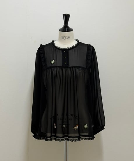 【M】fortune chiffon blouse