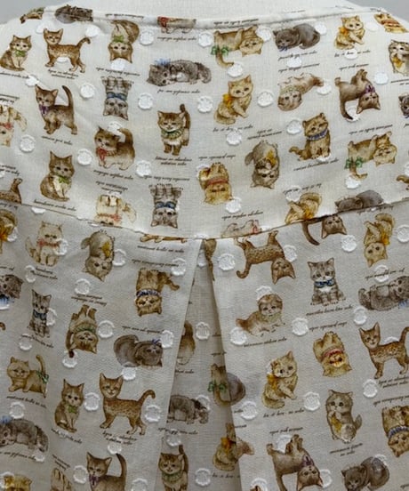 【3L】kitten HIRARA blouse