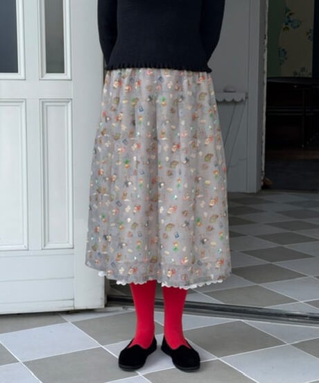 【3L】GARACHIGAI skirt