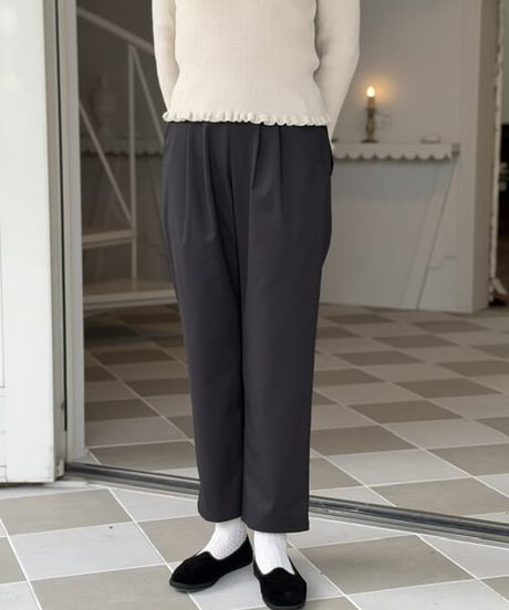 【3L】back ribbon pants