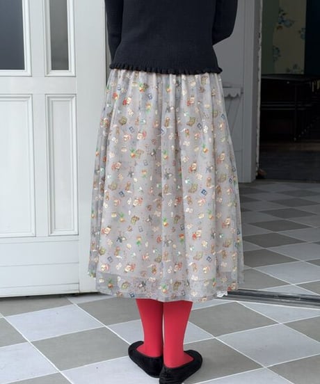 【3L】GARACHIGAI skirt