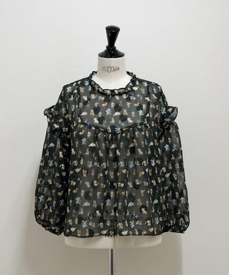 【3L】GARACHIGAI blouse