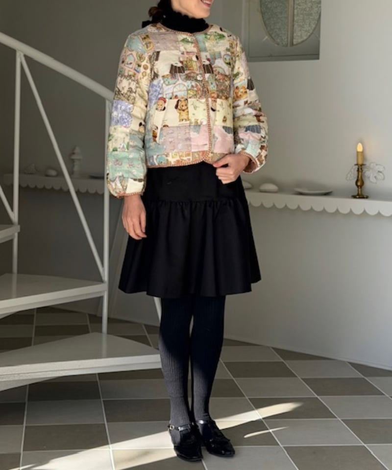 M】archive textile blouson | yukiemon global