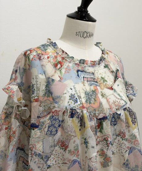 【3L】GARACHIGAI blouse