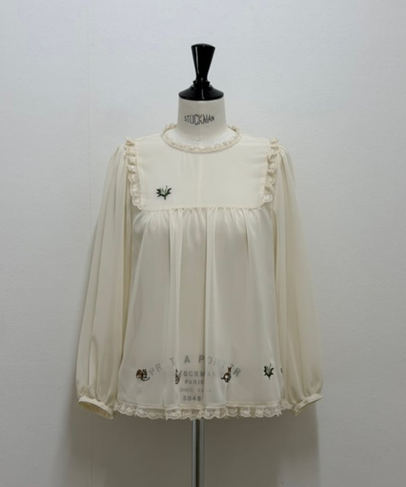 3L】fortune chiffon blouse | yukiemon global