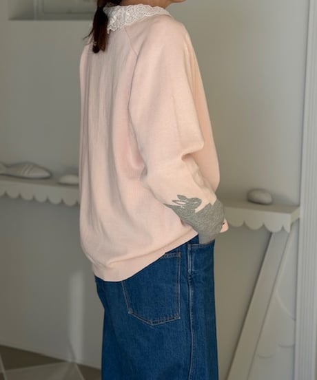 【M】silhouette V cardigan