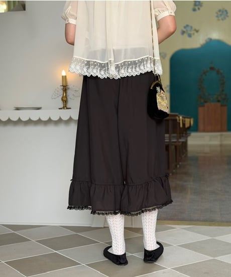 【M】KIREIME clover pants