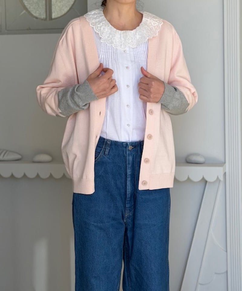 M】silhouette V cardigan | yukiemon global